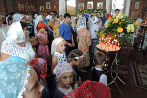 Престольный праздник, 12 июля 2016 г.